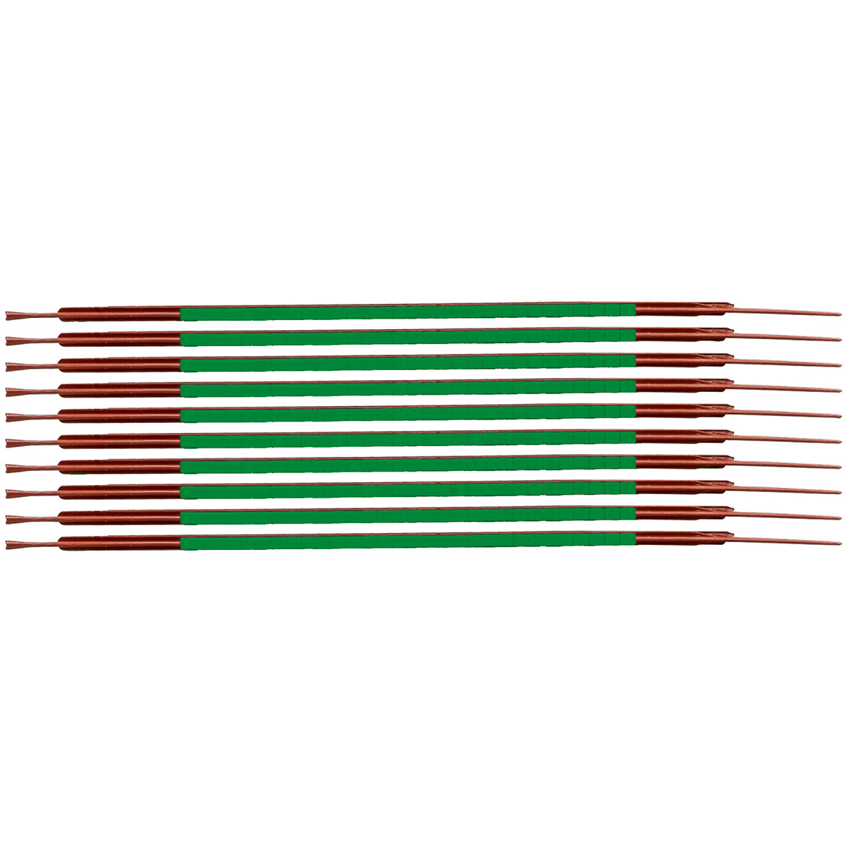Brady SCN-03-GREEN Clip Sleeve Wire Markers 132994