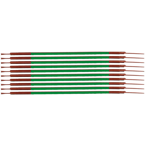 Brady SCN-03-GREEN Clip Sleeve Wire Markers 132994