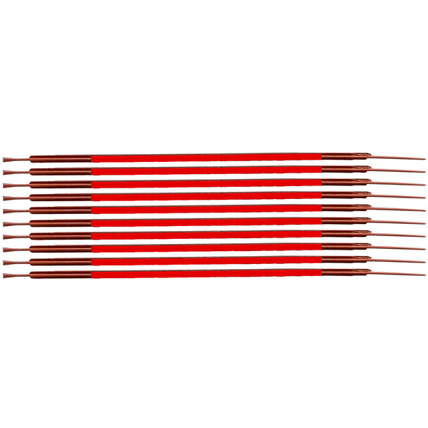 Brady SCN-03-RED Clip Sleeve Wire Markers 132993