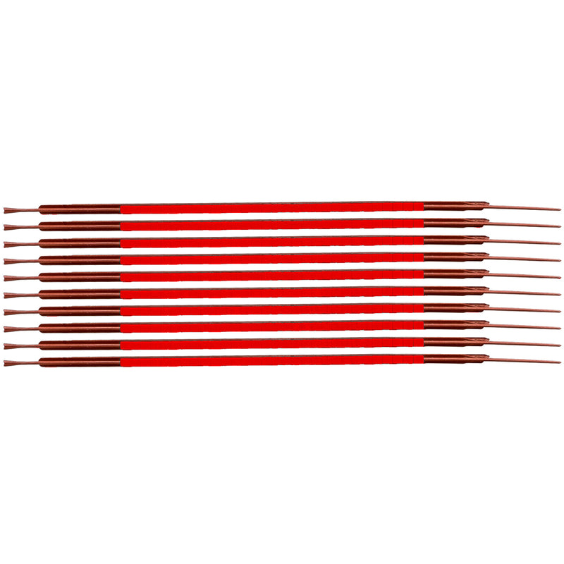 Brady SCN-03-RED Clip Sleeve Wire Markers 132993