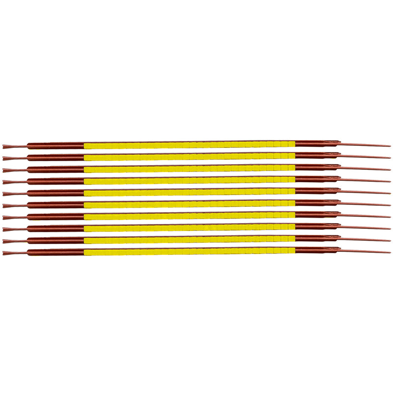 Brady SCN-03-YELLOW Clip Sleeve Wire Markers 132995