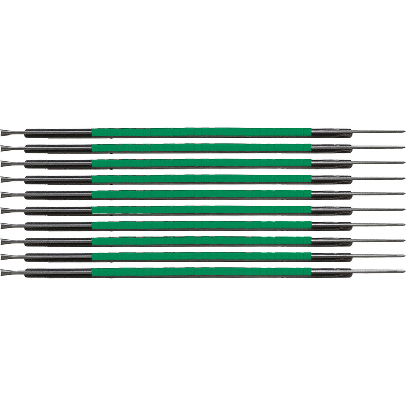 Brady SCN-05-GREEN Clip Sleeve Wire Markers 133394