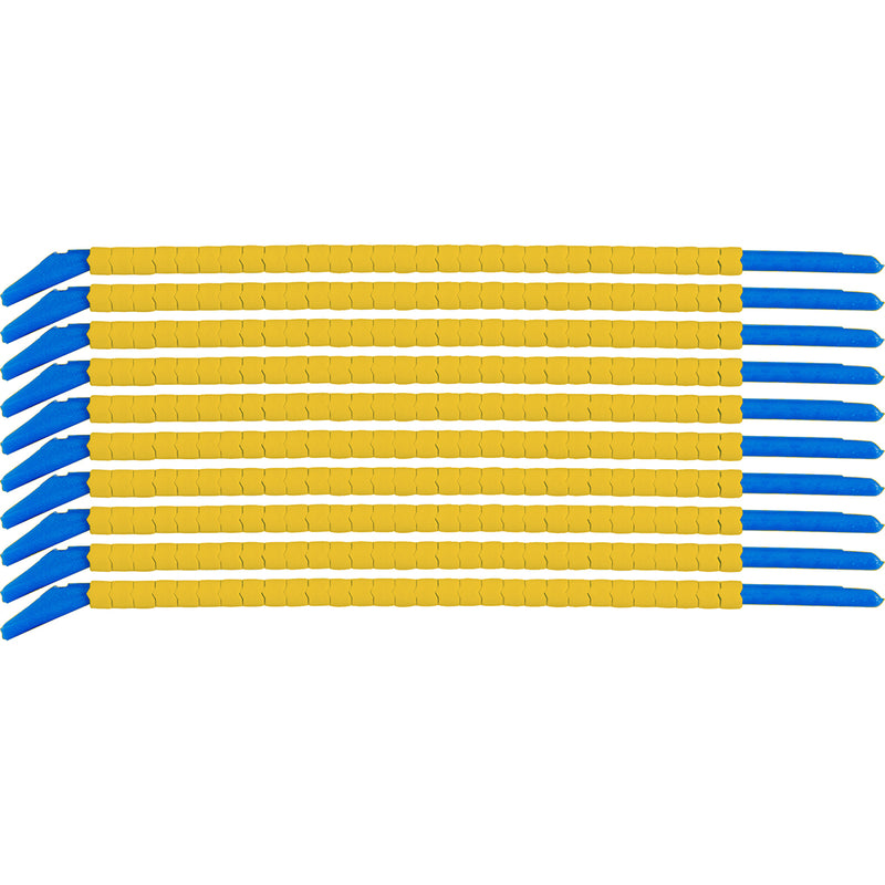 Brady SCN-13-YELLOW Clip Sleeve Wire Markers 133247