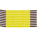 Brady SCN-15-YELLOW Clip Sleeve Wire Markers 133946