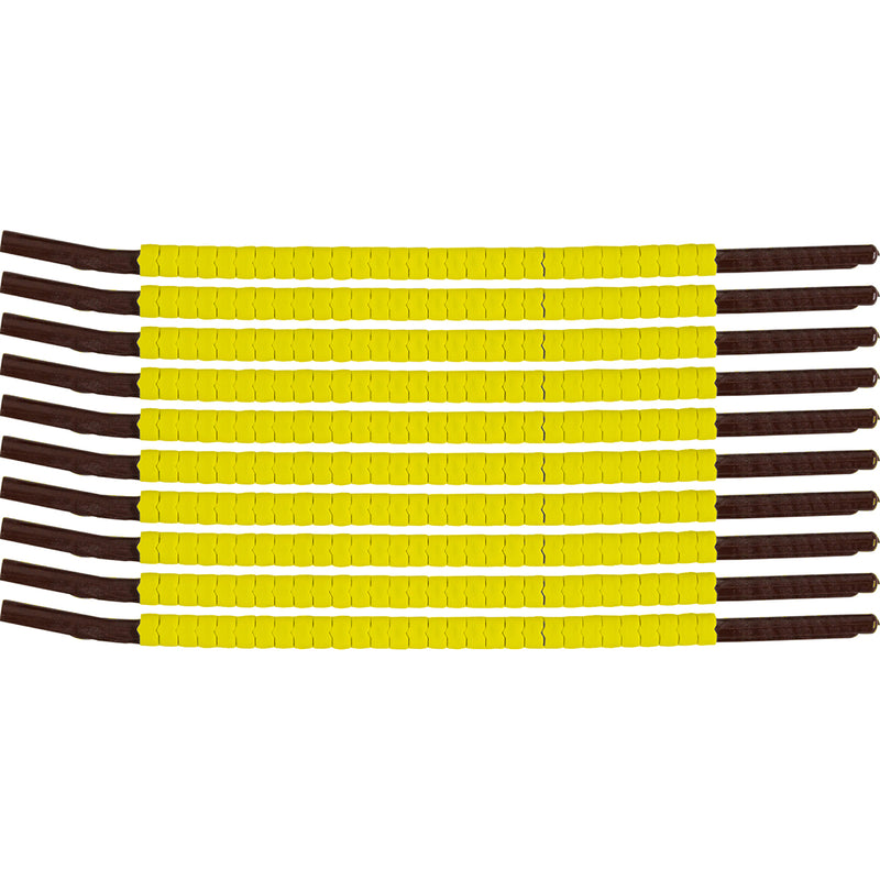 Brady SCN-15-YELLOW Clip Sleeve Wire Markers 133946