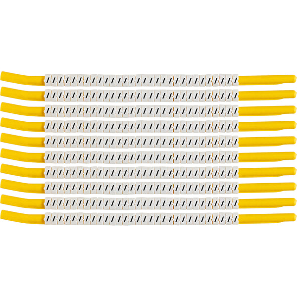 Brady SCN-18-DIAGONAL Clip Sleeve Wire Markers 133343