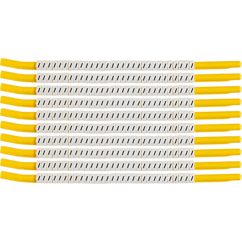 Brady SCN-18-DIAGONAL Clip Sleeve Wire Markers 133343