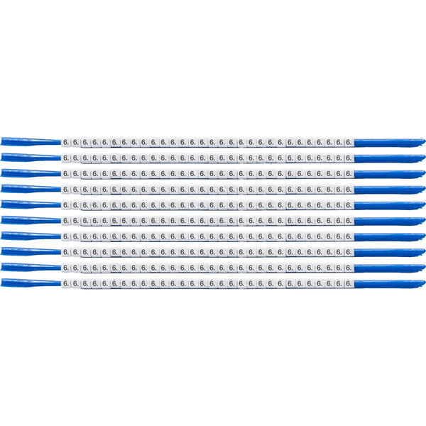 Brady SCN-07-6 Clip Sleeve Wire Markers 133006