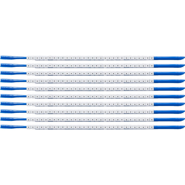 Brady SCN-07-PUNC Clip Sleeve Wire Markers 133047