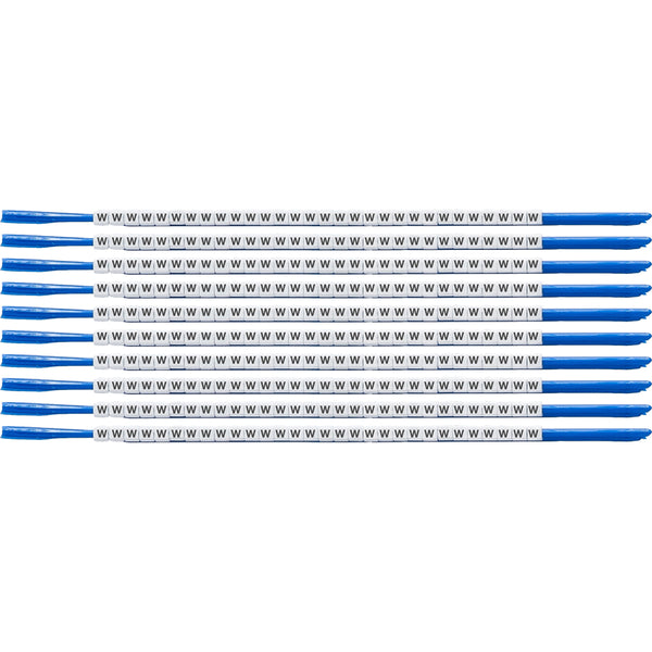 Brady SCN-07-W Clip Sleeve Wire Markers 133032