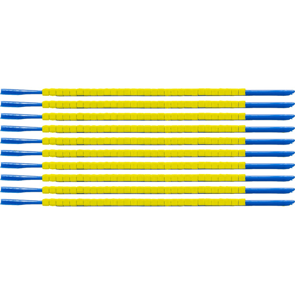 Brady SCN-07-YELLOW Clip Sleeve Wire Markers 133042