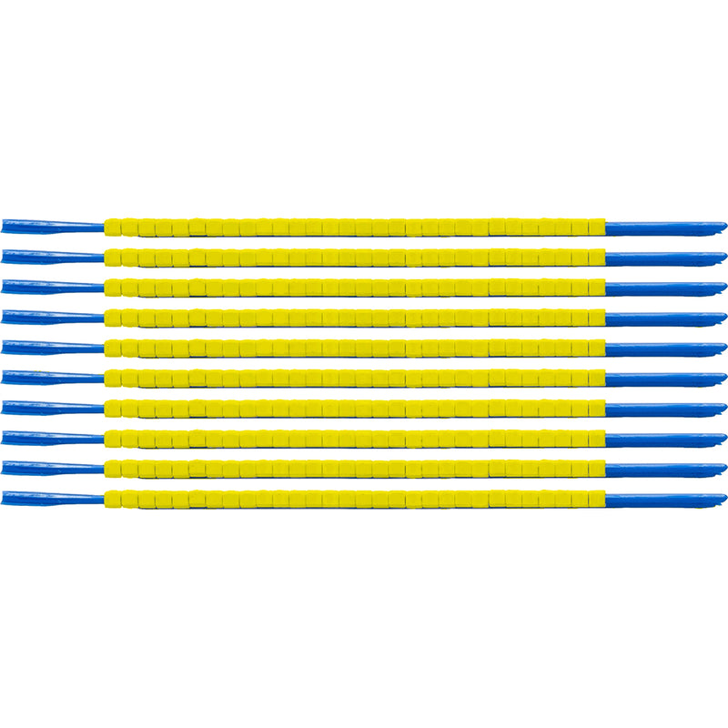 Brady SCN-07-YELLOW Clip Sleeve Wire Markers 133042