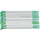 Brady SCNC-09-A-M Clip Sleeve Wire Markers 133189