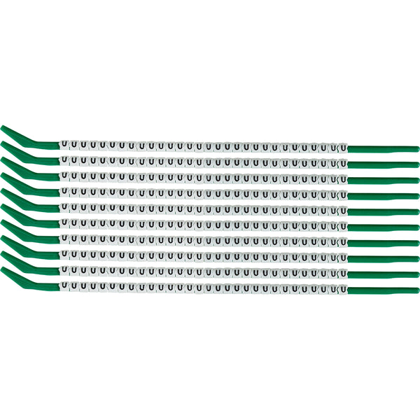 Brady SCN-09-U Clip Sleeve Wire Markers 133180