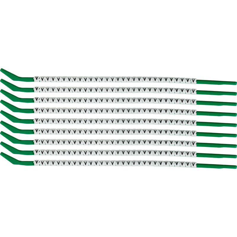 Brady SCN-09-V Clip Sleeve Wire Markers 133181