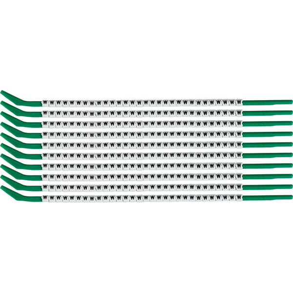 Brady SCN-09-W Clip Sleeve Wire Markers 133182