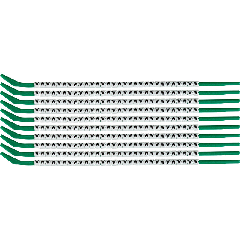 Brady SCN-09-W Clip Sleeve Wire Markers 133182