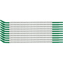 Brady SCN-09-Y Clip Sleeve Wire Markers 133184