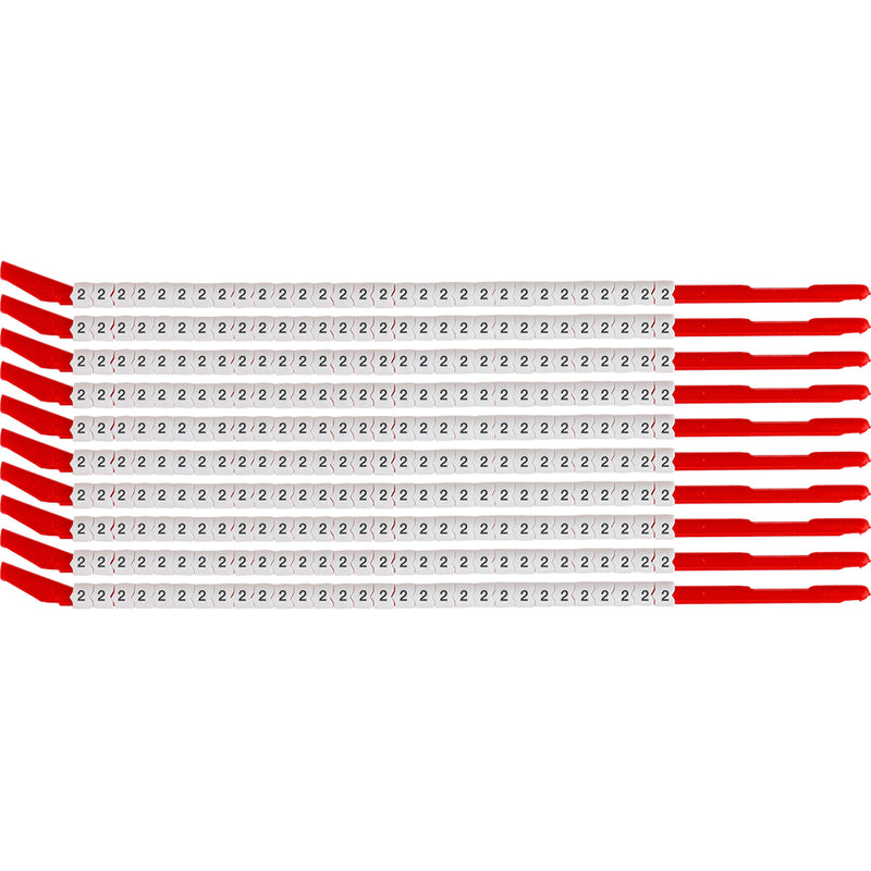 Brady SCN-10-2 Clip Sleeve Wire Markers 313102