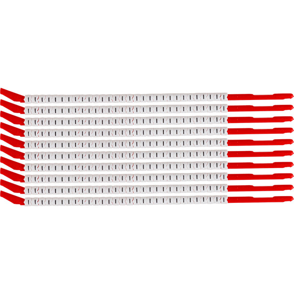 Brady SCN-10-I-CAP Clip Sleeve Wire Markers 133118