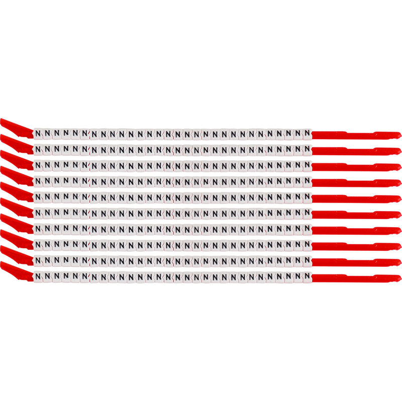 Brady SCN-10-N Clip Sleeve Wire Markers 313123