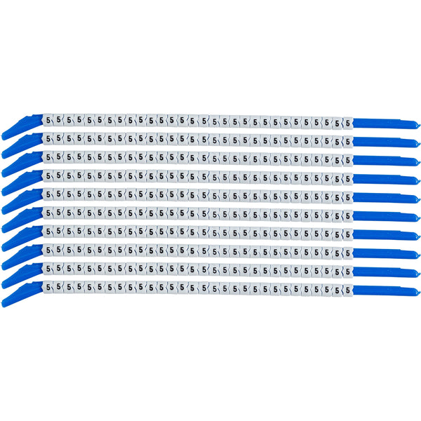 Brady SCN-13-5 Clip Sleeve Wire Markers 133205