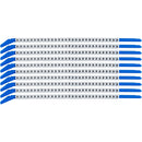 Brady SCN-13-B Clip Sleeve Wire Markers 313211