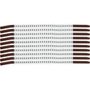 Brady SCN-15-4 Clip Sleeve Wire Markers 133904