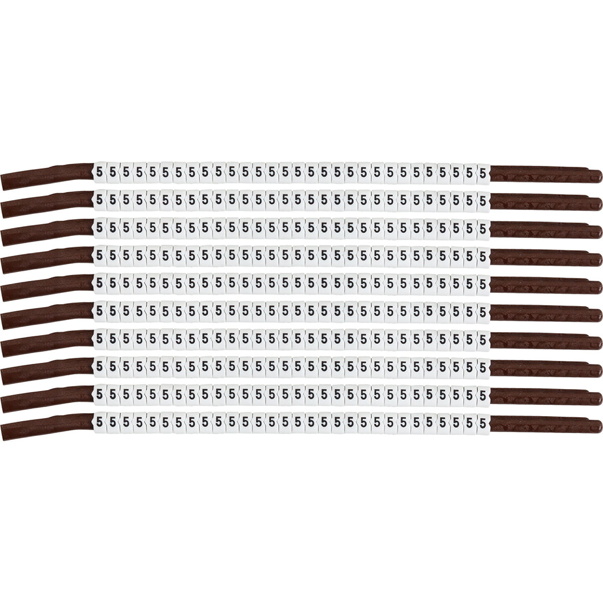 Brady SCN-15-5 Clip Sleeve Wire Markers 133905