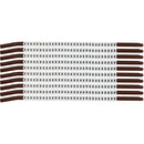 Brady SCN-15-8 Clip Sleeve Wire Markers 133908