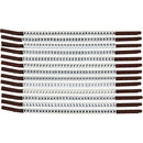 Brady SCNC-15 A-M Clip Sleeve Wire Markers 135039
