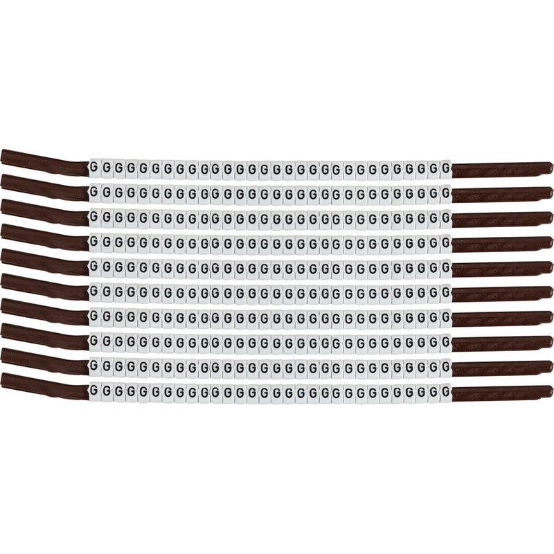 Brady SCN-15-G Clip Sleeve Wire Markers 133916