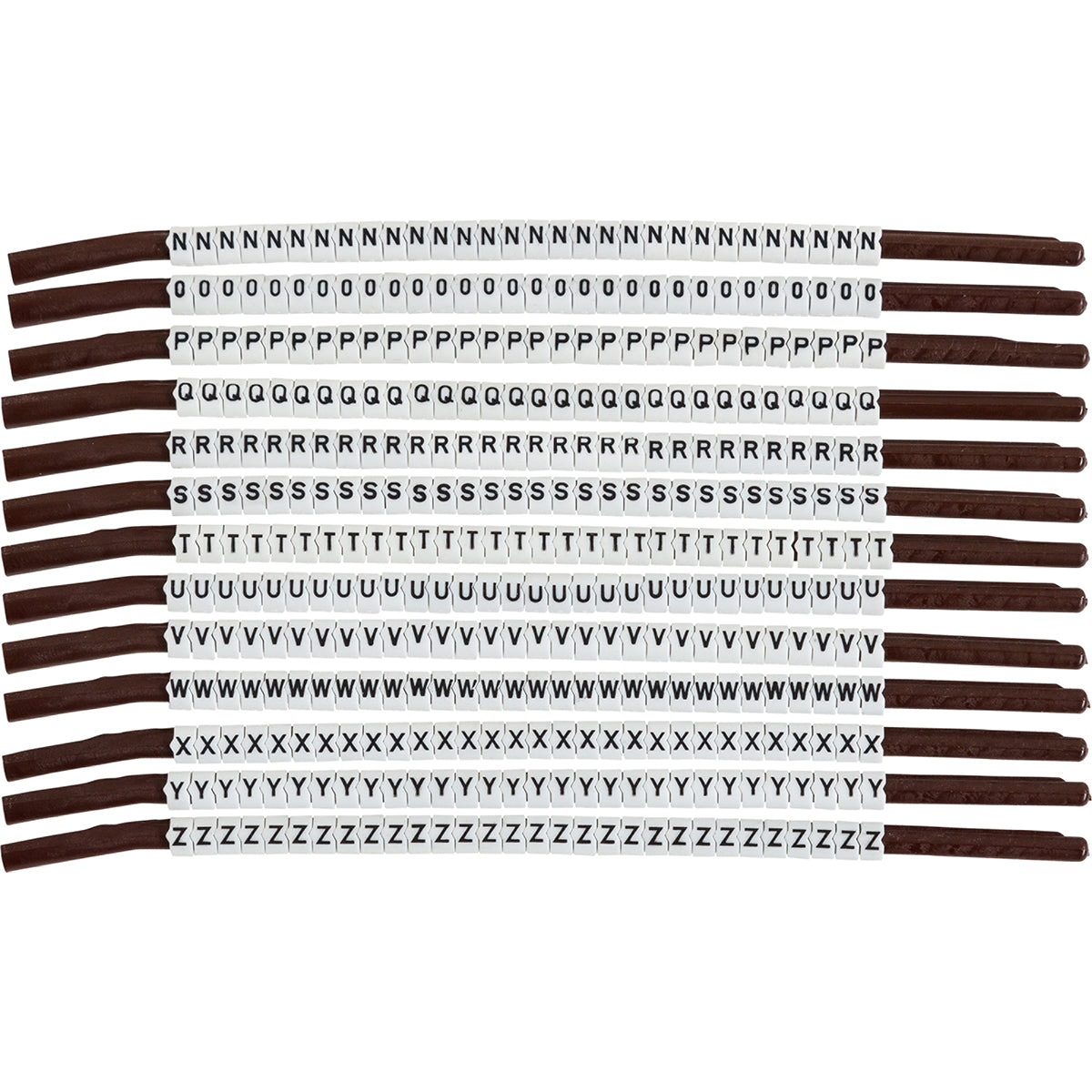 Brady SCNC-15-N-Z Clip Sleeve Wire Markers 135040
