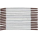 Brady SCNC-15-N-Z Clip Sleeve Wire Markers 135040