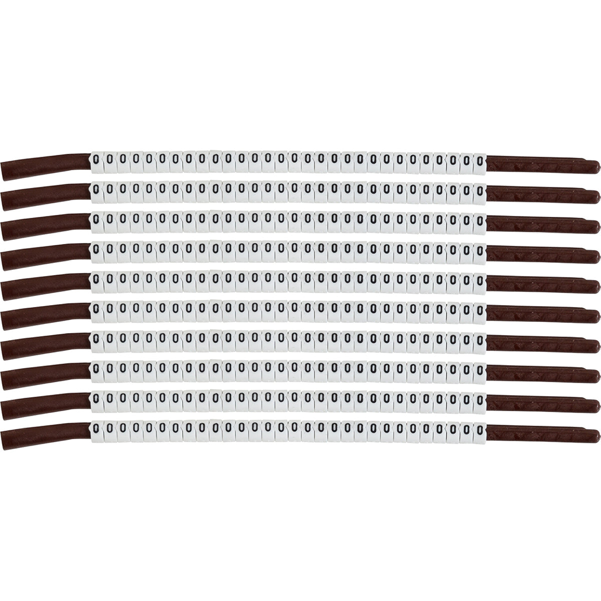 Brady SCN-15-O-CAP Clip Sleeve Wire Markers 133924
