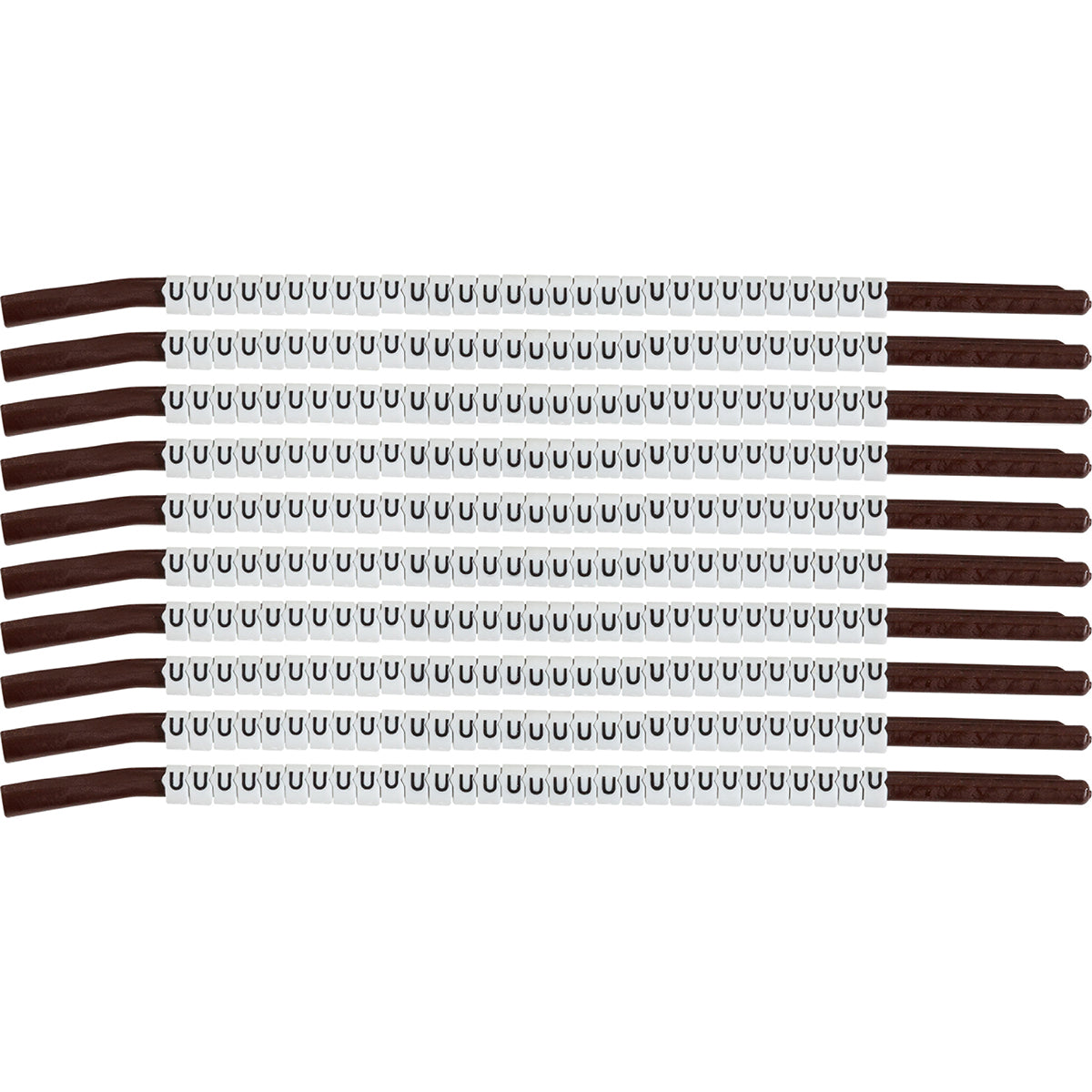 Brady SCN-15-U Clip Sleeve Wire Markers 133930