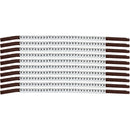 Brady SCN-15-V Clip Sleeve Wire Markers 133931