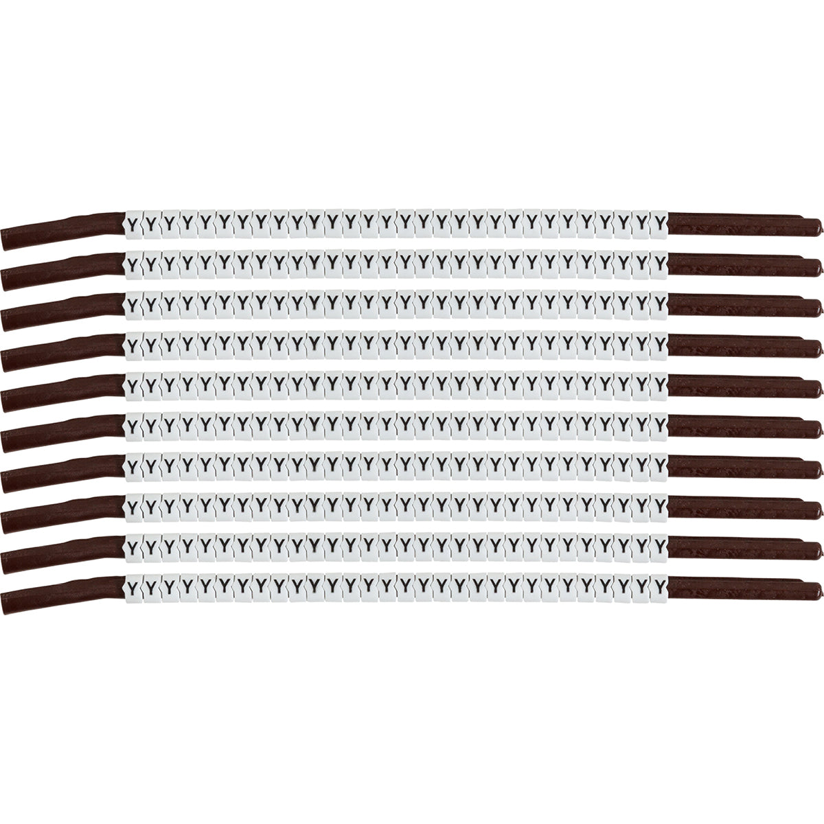 Brady SCN-15-Y Clip Sleeve Wire Markers 133934