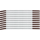 Brady SCN-15-Y Clip Sleeve Wire Markers 133934