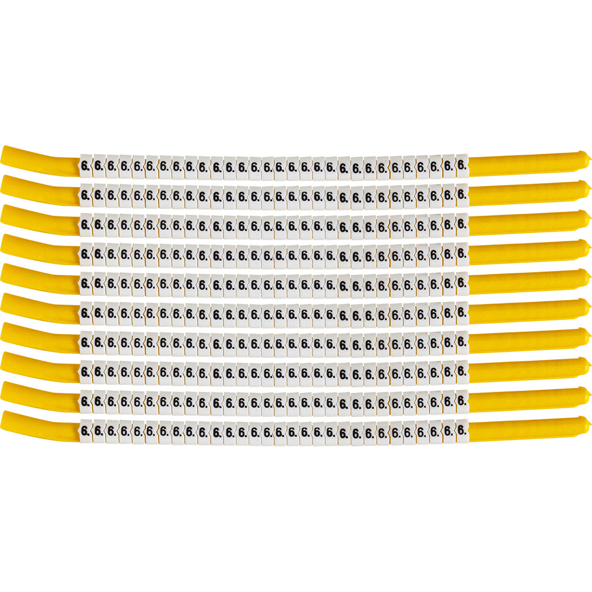 Brady SCN-18-6 Clip Sleeve Wire Markers 133306