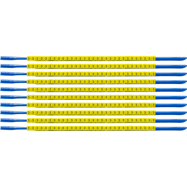 Brady SCNG-07-3 Clip Sleeve Wire Markers 333003