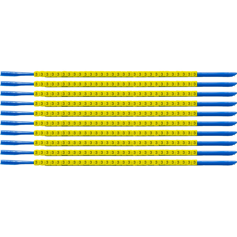 Brady SCNG-07-3 Clip Sleeve Wire Markers 333003