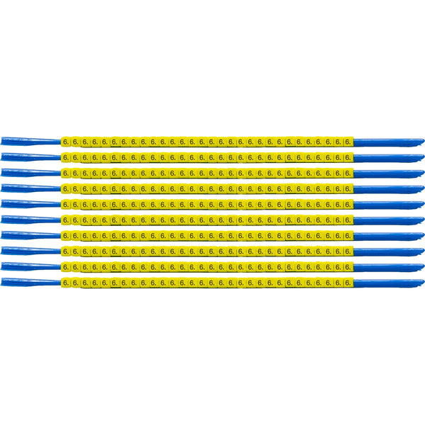 Brady SCNG-07-6 Clip Sleeve Wire Markers 333006