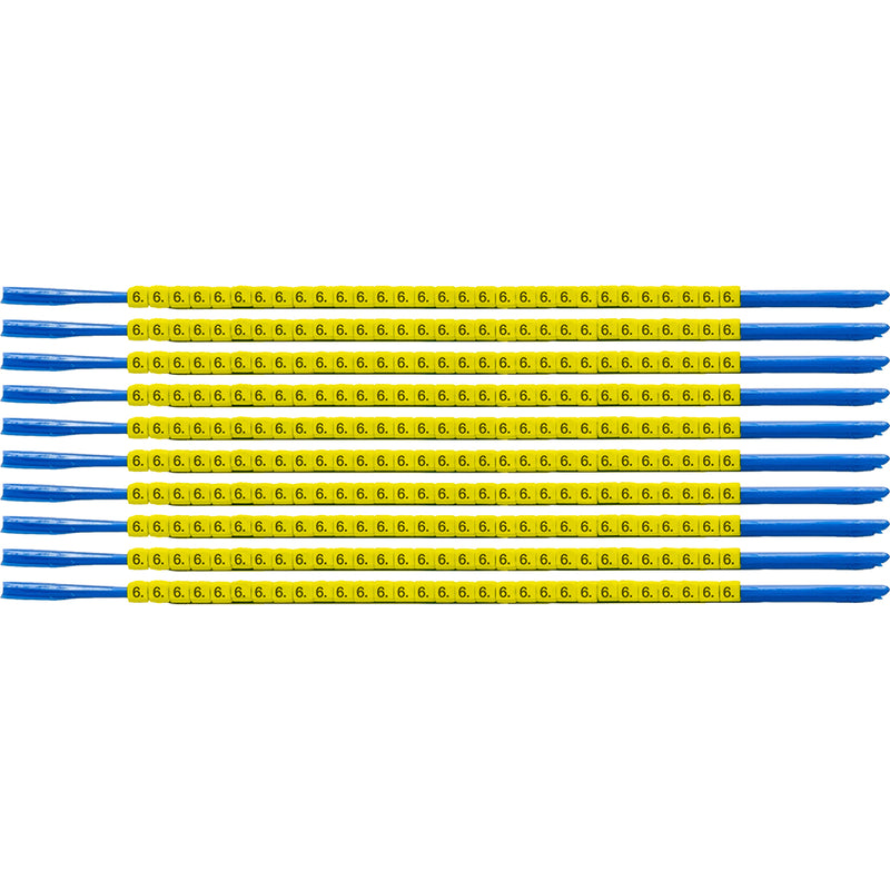 Brady SCNG-07-6 Clip Sleeve Wire Markers 333006