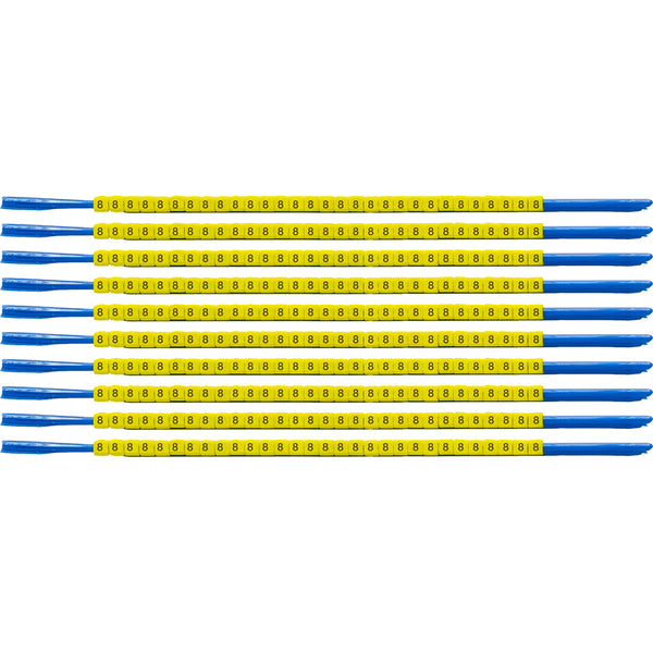 Brady SCNG-07-8 Clip Sleeve Wire Markers 333008