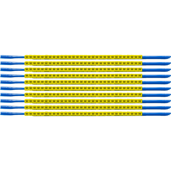 Brady SCNG-07-W Clip Sleeve Wire Markers 333032