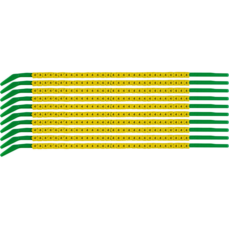 Brady SCNG-09-4 Clip Sleeve Wire Markers 333154