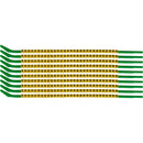 Brady SCNG-09-S Clip Sleeve Wire Markers 333178