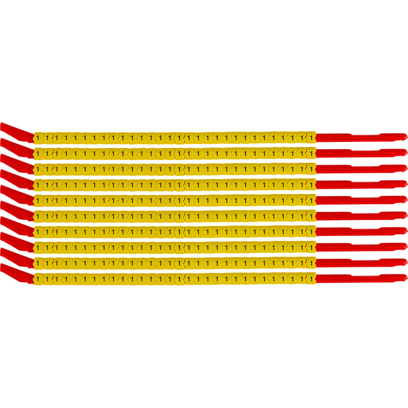 Brady SCNG-10-1 Clip Sleeve Wire Markers 333101