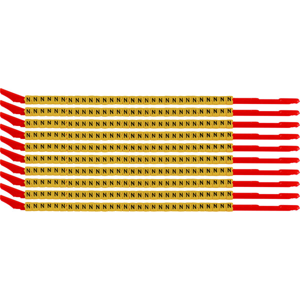 Brady SCNG-10-N Clip Sleeve Wire Markers 333123